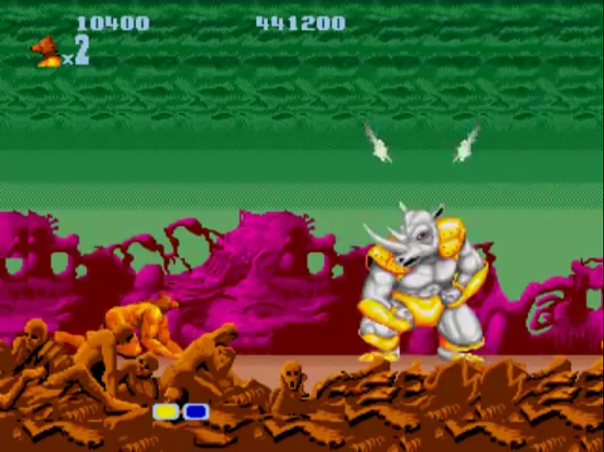 Altered Beast Mega Drive final