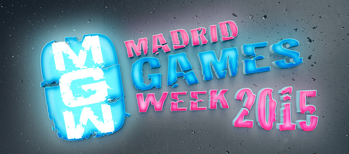 Madrid Games Week 2015 logo banner
