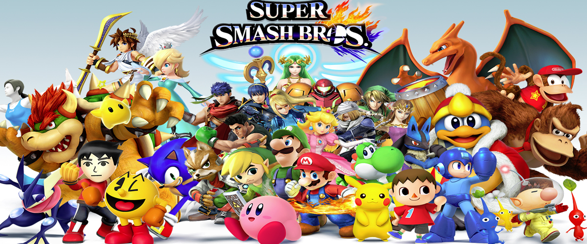 Super Smash Bros banner